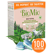 Таблетки "Bio-total" для посудомоечной машины, с маслом эвкалипта BioMio | интернет-магазин натуральных товаров 4fresh.ru - фото 2
