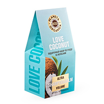 Набор подарочный "Love coconut" по уходу за волосами Planeta Organica | интернет-магазин натуральных товаров 4fresh.ru - фото 3
