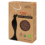 Рис длиннозерный нешлифованный пророщенный, чёрный Ms. Odri | интернет-магазин натуральных товаров 4fresh.ru - фото 1