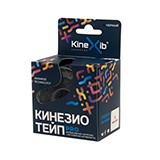 Кинезио тейп "Pro", 5 м x 5 см, чёрный Kinexib | интернет-магазин натуральных товаров 4fresh.ru - фото 1