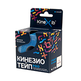 Кинезио тейп "Pro", 5 м x 5 см, синий Kinexib | интернет-магазин натуральных товаров 4fresh.ru - фото 1